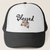 Blessed Floral Trucker Hat Trucker Pet (Voorkant)