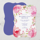 Blessed Foliage Moederdag Brunch Kaart (Voorkant / Achterkant)