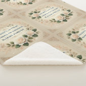 Blessed Forever AI-kunst Sherpa Deken (3/4)