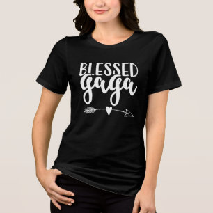 Blessed Gaga Tri-Blend Shirt