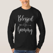 Blessed Gammy Grandmoeder Moederdag T-shirt (Voorkant)