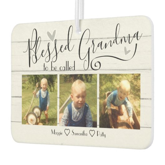 Blessed genaamd Grandma 3 Foto Luchtverfrisser (Links)