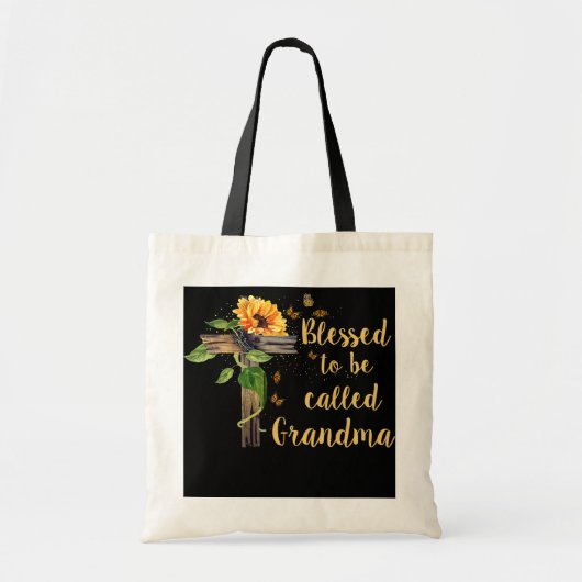 Blessed genaamd Grandma Moederdag Gift Tote Bag (Voorkant)