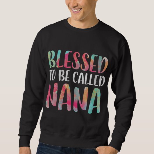 Blessed genaamd Nana Moederdag Trui (Voorkant)