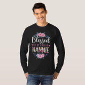 Blessed genaamd Nannie Moederdag T-shirt (Voorkant volledig)