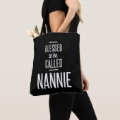 Blessed genaamd Nannie Tote Bag (Dichtbij)