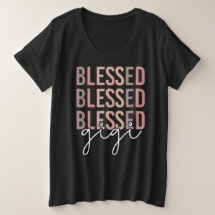 Blessed Gigi   Gifts for Gigi Grandma Grote Maat T-shirt