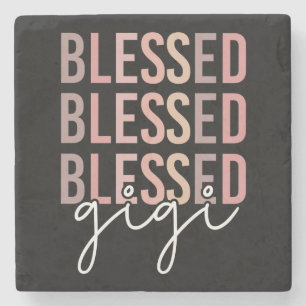 Blessed Gigi   Gifts for Gigi Grandma Stenen Onderzetter