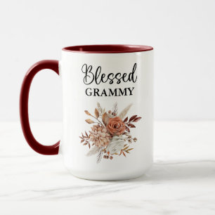Blessed Grammy   127:3 psalm   Herfst Floral  Mok