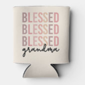 Blessed Grandma | Giften voor oma Blikjeskoeler (Voorkant)