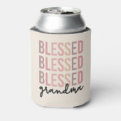 Blessed Grandma | Giften voor oma Blikjeskoeler (Blikje Achterkant)
