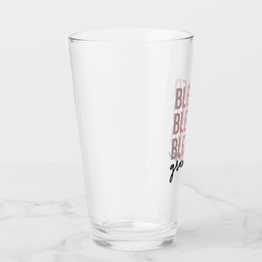 Blessed Grandma | Giften voor oma Glas (Rechts)