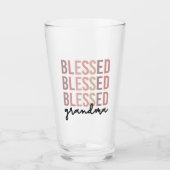 Blessed Grandma | Giften voor oma Glas (Voorkant)