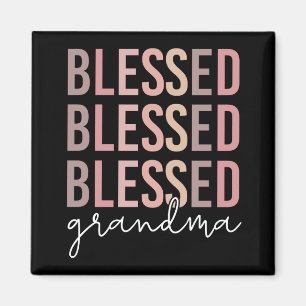 Blessed Grandma Giften voor oma Magneet