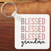 Blessed Grandma | Giften voor oma Sleutelhanger (Voorkant)