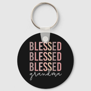 Blessed Grandma Giften voor oma Sleutelhanger