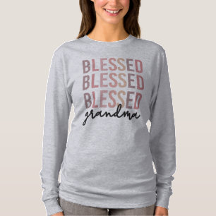 Blessed Grandma Giften voor oma T-shirt