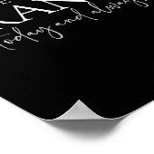 Blessed Granny Today And Always - Loving Grandmoth Poster (Hoek)