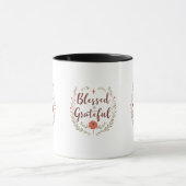 Blessed & Grateful – Christian Inspirational Mug Mok (Midden)