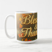 Blessed & Grateful Mug  - Inspirational Koffiemok (Links)
