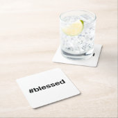 BLESSED Hashtag Kartonnen Onderzetters (Insitu)
