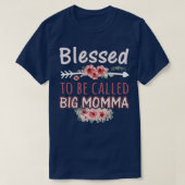 Blessed heet Big Momma Beauful Floral Fl T-shirt (Design voorkant)