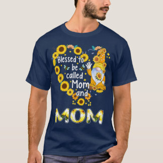 Blessed heet Herfst Gnome Sunflo T-shirt
