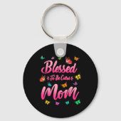 Blessed heet mam Cute Moederdag Funny Gi Sleutelhanger (Voorkant)