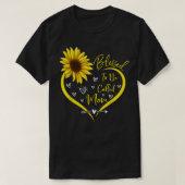 Blessed heet mam Cute Moederdag Sunflowe T-shirt (Design voorkant)
