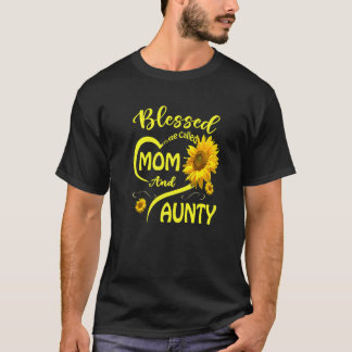 Blessed heet mam en zondbloem. t-shirt
