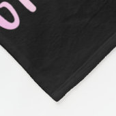 Blessed heet mam oma en grootmoeder fleece deken (Hoek)