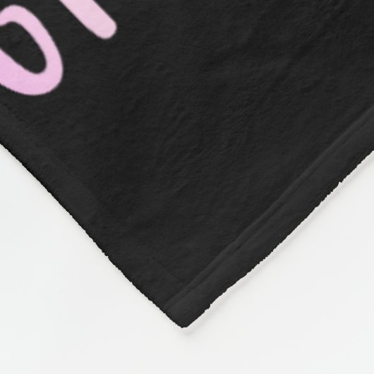 Blessed heet mam oma en grootmoeder fleece deken (Hoek)