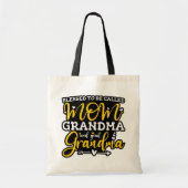 Blessed heet mam oma en grootmoeder tote bag (Voorkant)