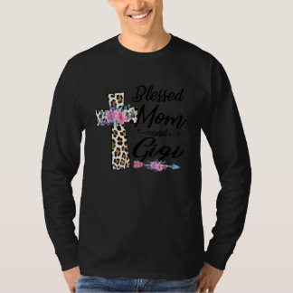 Blessed heet mama en Gigi Funny Grandma Mo T-shirt