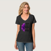 Blessed heet mama en Gigi Sunflower Cute M T-shirt (Voorkant volledig)