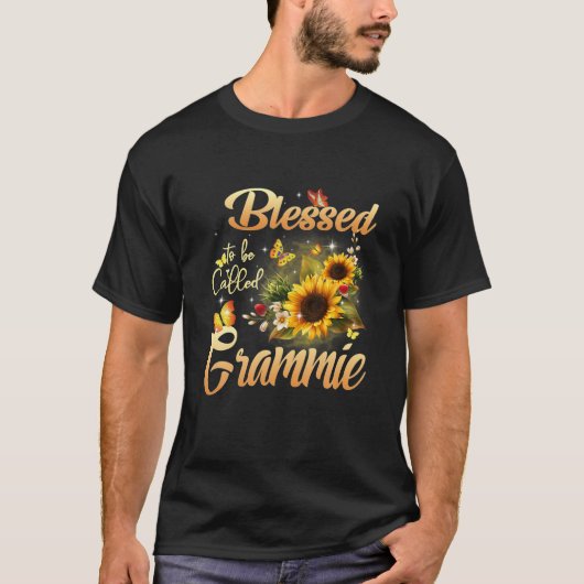 Blessed heet mama en Grammie St Patricks D T-shirt (Voorkant)