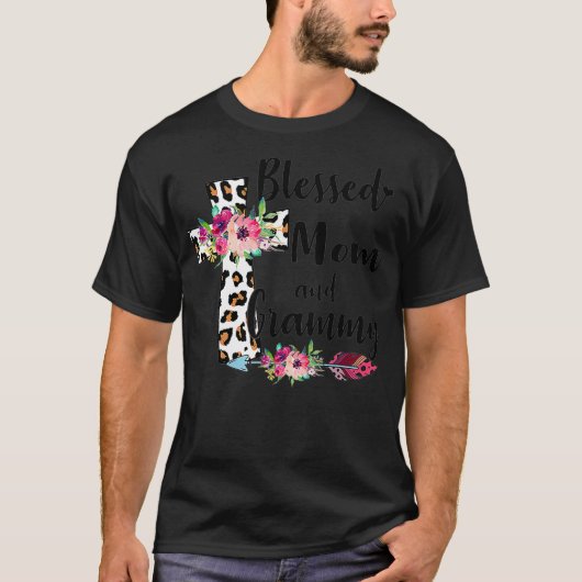 Blessed heet mama en mijn shirt Funny G (Voorkant)