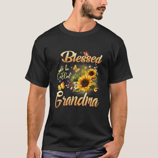 Blessed heet mama en oma St Patricks D T-shirt (Voorkant)