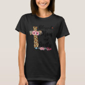Blessed heet mama en tante t-shirt (Voorkant)