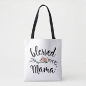Blessed heet mama tote bag (Voorkant)