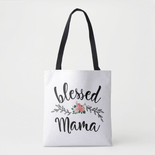 Blessed heet mama tote bag (Voorkant)