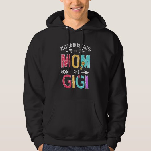 Blessed heet moeder en grootmamoeders hoodie (Voorkant)