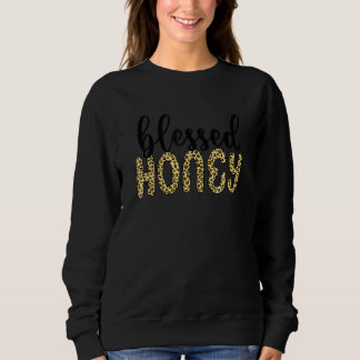 Blessed Honey Leopard mama Grandma Moeder S Day Trui