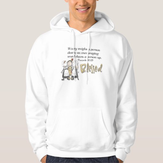 BLESSED HOODIE (Voorkant)