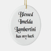 blessed imelda lambertini keramisch ornament (Rechts)