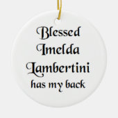 blessed imelda lambertini keramisch ornament (Voorkant)