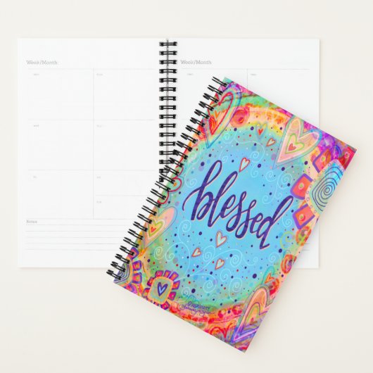 "Blessed"-inspiratie Planner (Display)