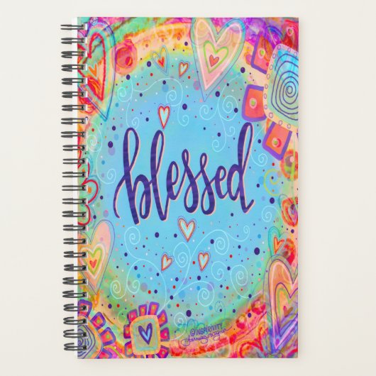 "Blessed"-inspiratie Planner (Voorkant)