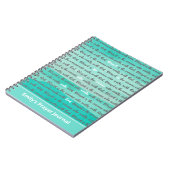 Blessed is het Woman Custom Prayer Journal Notitieboek (Linkerzijde)