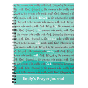 Blessed is het Woman Custom Prayer Journal Notitieboek
